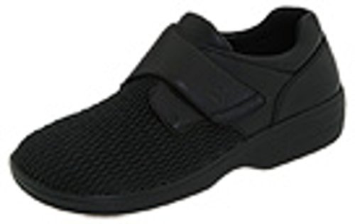 Propet Womens Olivia Slip On Flats Casual - Black, Black, 10 X-Wide