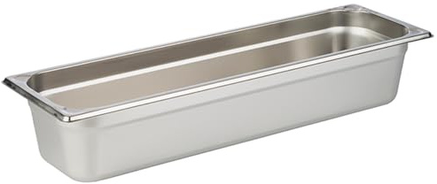 APS GN bacs 53,0 x 16,2 cm, Tiefe: 100 mm Acier Inoxydable, 5,6 Liter