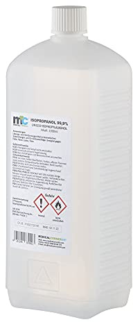 Medicalcorner24® Isopropanol 99,9% 1000ml Isopropylalkohol 1 Liter Cleaner, Reiniger
