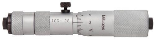 Mitutoyo 139-001 Bügelmessschraube für Innenbereich, Reichweite 100-125 mm