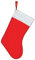 Christmas Santa Stocking Red Felt Hanging Sack Xmas Fireplace Hanging Santa Socks Plush Holiday Party Gifts Bag Decoration
