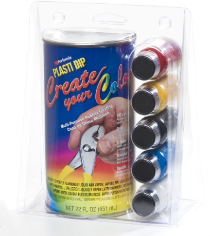 Plasti Dip Plastic/Rubber Paint - Create Your Colour - 651ml