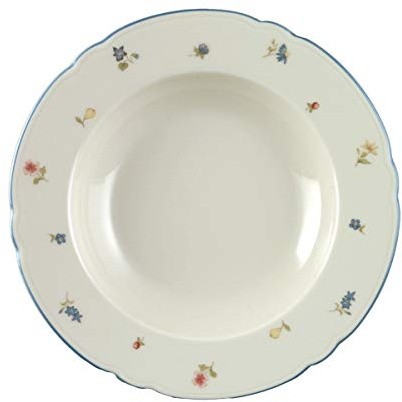 Seltmann Weiden 001.291410 Marieluise Streublume Suppenteller Rund, Porzellan, Bunt, 0.33 L Kapazität, 23cm Durchmesser