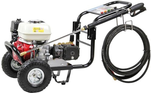 SIP TEMPEST PPG680/210 Gearbox Driven Pump, Powered by Honda™ Petrol Pressure Washer, 196cc GX200 Engine, 3000psi / 207 Bar, Water Flow Rate 11.2L/min with 9m Hose