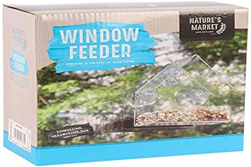 Vogelfutterhaus fürs Fenster von King Fisher.