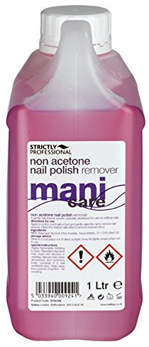 Strictly Professional Non Acetone Remover Nail Enamel Solvent 1 Litre CODE: SPB0308 by Strictly Professional