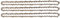 3 tallox Catene per motosega 3/8 1,1 mm 50 maglie guida 35 cm compatibile con Stihl