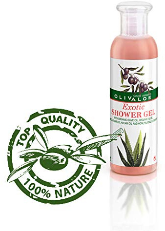 OLIVALOE 00173 - SHOWER GEL EXOTIC, KÖRPER DUSCHGEL “EXOTIC” 200ml, Naturkosmetik