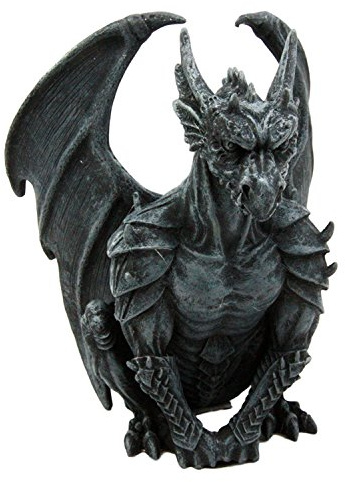 CASTLE GUARDIAN GARGOYLE STATUE GOTHIC GARGOYLES FIGURINE WOW