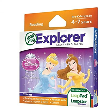 Jeu Toy Story 3 par LeapFrog Explorer - Disney Princess Aventures Pop Up (pour LeapPad et Leapster), 80 - 39041E, Violet - Version Anglaise