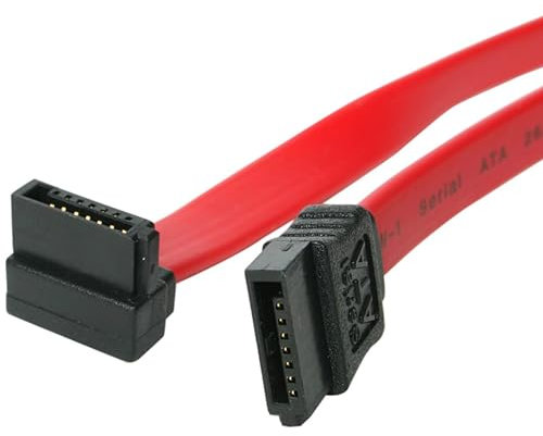 StarTech.com SATA12RA1 cavo SATA 0,3 m Rosso