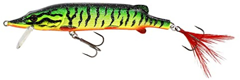 Westin Wobbler Mike The Pike (HL) 14cm 30g Köder für Hecht, Zander, Wels, Hechtköder, Zanderköder, Wallerköder, Angelköder zum Hechtangeln, Wallerangeln, Zanderangeln