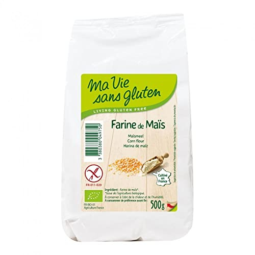 Ma vie sans gluten Farine de Maïs 500 g (Lot de 1)
