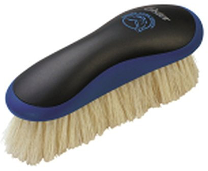 Glanz- und Schmusebürste für Pferde, blau