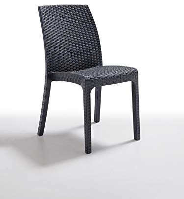 BICA 9095.4 Virginia Sedia, Plastica, Antracite, 47x59x86 cm