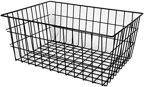 34.53.36 Cestino Bici Posteriore Torino Nero Misure massimo ingombro Cm 53x36x22h, è Necessario il Portapacchi