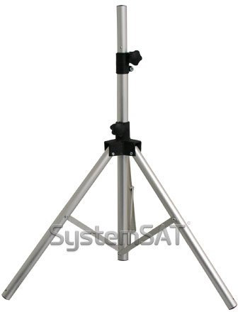 SYSTEMSAT SATELLITE DISH TRIPOD CAMPING STAND ALLOY RUST PROOF…