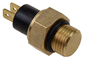 GOOFIT Radiateur interrupteur de ventilateur cuivre radiateur refroidissement capteur de température Remplacement pour CF250 2 Stroke 4 Stroke