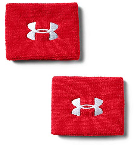 Under Armour Herren UA Performance Wristbands, schweißableitendes und kühlendes Schweißband, Schweißarmband ideal fürs Laufen, Fußball, Tennis und mehr