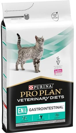 PRO PLAN Veterinary Diets EN St/Ox Gastrointestinal | 5 kg | Diätalleinfuttermittel für ausgewachsene Katzen und Kätzchen | Kann helfen bei Resorptionsstörungen des Darms