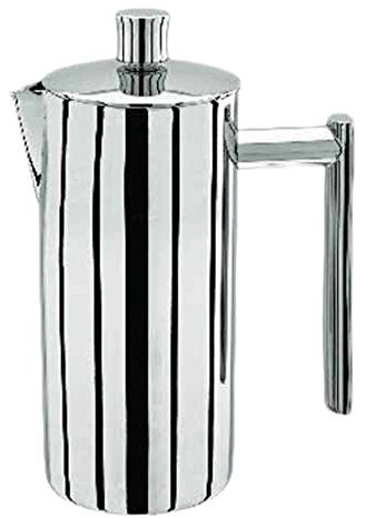 Horwood SM73 1.5 Litre 12-Cup Double Wall Cafetiere, Silver