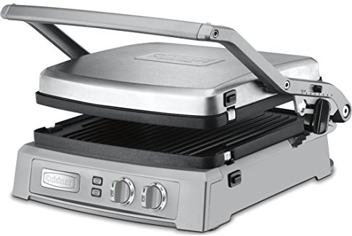 Cuisinart Deluxe Electric Griddler, Stainless Steel, GR-150NAS