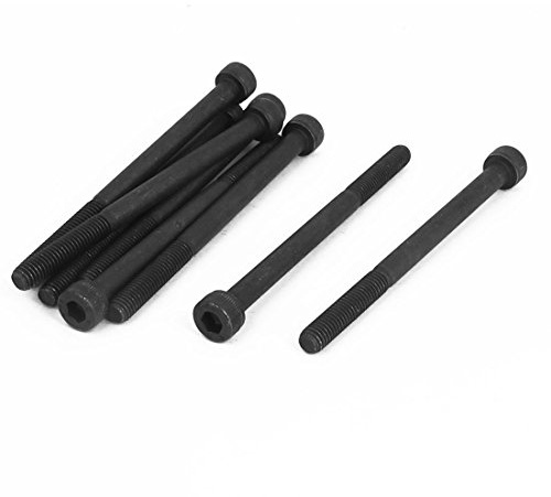 M5 x 70mm 12.9 Alloy Steel Hex Socket Head Cap Screws Bolts Black 8pcs