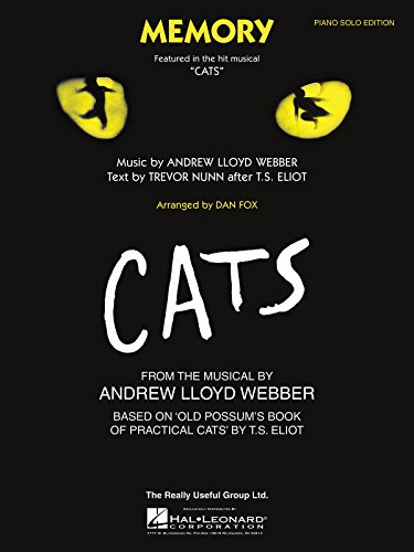 Memory (From Cats) - Klavier - Buch