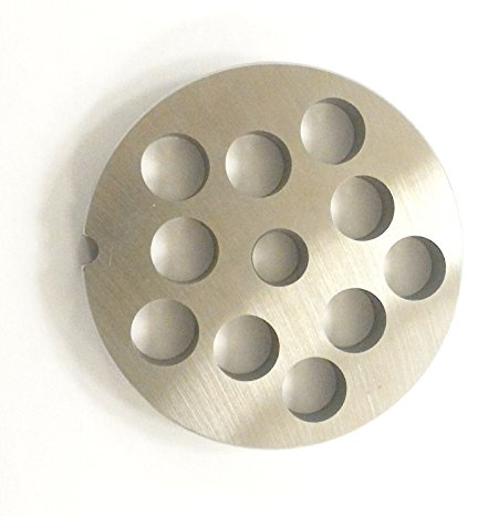 TRE SPADE PIASTRA INOX CON FORI DIAMETRO 14mm PER TRITACARNE TC-20/22