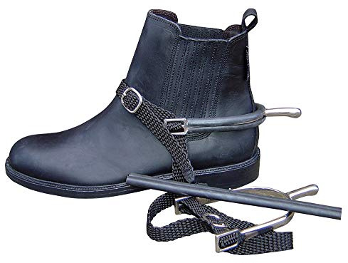 Harry´s Horse Sporenschutz aus Gummi, Farbe:schwarz