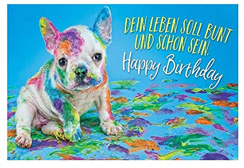 Depesche 4755-005 Glückwunsch-Karte zum Geburtstag mit 3D Motiv, Geburtstagskarte, ca. 12,5 x 17,5 cm groß, inkl. passendem Umschlag, ohne Innentext