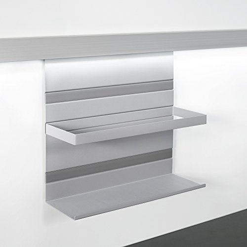 KESSEBÖHMER Linero MosaiQ Universalablage 350 x 110 x 300 mm mit Rahmen / Relingsysteme / Edelstahlo