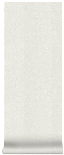 Papier peint Intissé à peindre Crépi taloché 1005x52cm Blanc