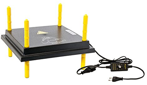 VOSS.farming Plaque chauffante pour Poussins Comfort 30 x 30 cm, 20 Watts avec régulateur de température