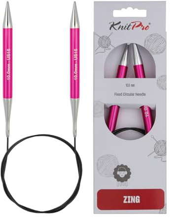 KnitPro Zing Rundstricknadeln 47 (120cm) | 10mm