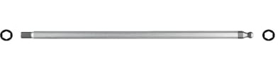 Wera 05002940001 Vario 84 HEX Combination Blade, Ballend 4.0mm and 4.0mm x175mm Blade