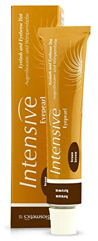 Intensive Eyelash & Eyebrow Tint Dye 14 Colours large 20ml= 30 uses Graphite