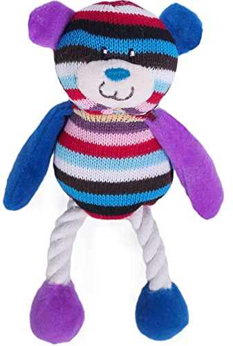 Rosewood Nounours Nicou Jouet en Peluche et Corde pour Chiens
