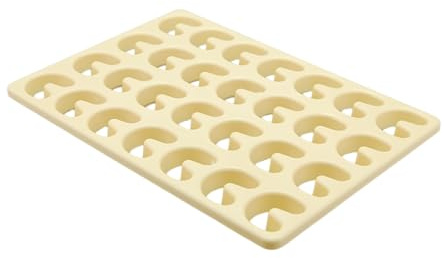 G S D Haushaltsgeräte Ausstechschablone-Vanillekipferl, 263405, Beige