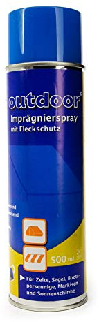 Zeltspray Imprägnierspray für Zelte, Segel 500ml
