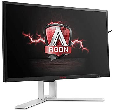 AOC AGON AG271QG - 27 Zoll QHD Gaming Monitor, 165 Hz, 4ms, G-Sync (2560x1440, HDMI, DisplayPort, USB Hub) schwarz/rot