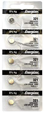 Energizer 321 Batterie (SR616SW), 5 Stück