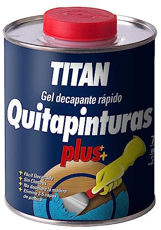 Titanlux - Gel decapante rápido- Quitapinturas plús, , 375 ML (ref. 05D000138)