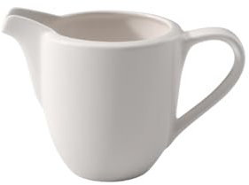 Villeroy und Boch For Me Milchkännchen, Premium Porzellan, Weiß, 1 Stück