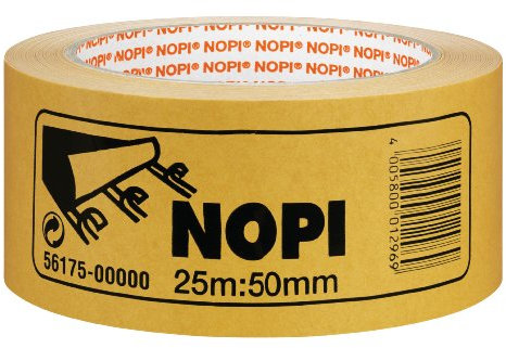 tesa Nopi Teppichverlegeband 25 m lang, 50 mm breit