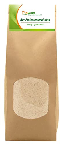 BIO Flohsamenschalen gemahlen - 500g Vorratspack