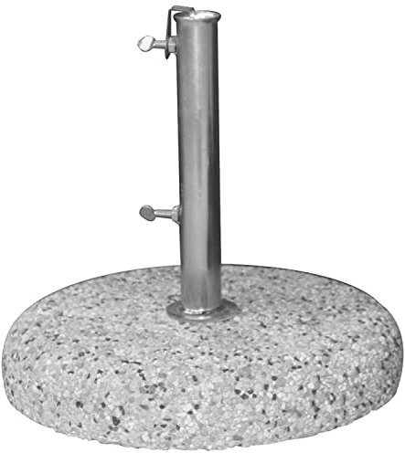 BASE DI APPOGGIO SUPPORTO TONDO PER OMBRELLONE Ø 45CM GIARDINO PISCINA 25KG