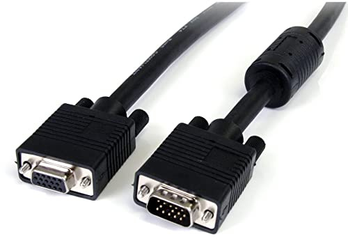 StarTech.com MXT105HQ 15-Feet Coax VGA Monitor Extension Cable - HD15 M/F