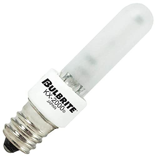 Bulbrite KX60FR/E12 Candelabra Screw Base (E12) Light Bulb, 1 Count (Pack of 1), Frost