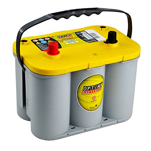 Optima YTS 4.2 AGM Batterie de Cycle Profond - 12V 55Ah 765CCA - 2 Ans de Garantie - Y TS 4.2 / YTS4.2
